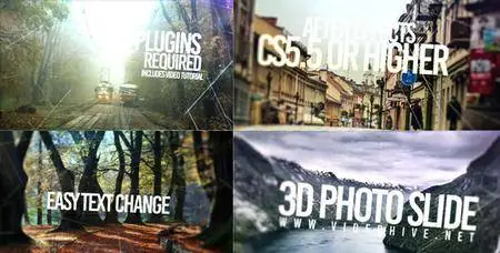 3D Slide Photo - Project for After Effects (VideoHive)