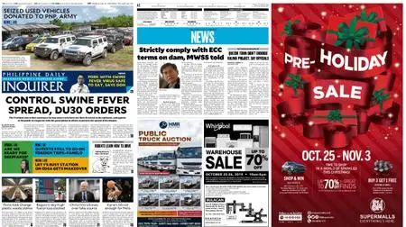Philippine Daily Inquirer – October 25, 2019