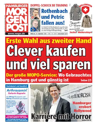 Hamburger Morgenpost vom 29 September 2010