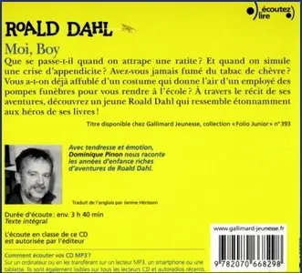 Roald Dahl, "Moi, Boy : Souvenirs d'enfance"