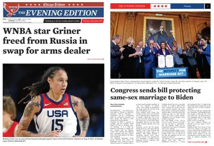Chicago Tribune Evening Edition – December 08, 2022