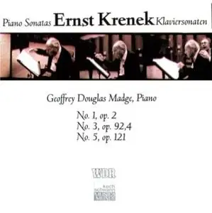 Ernst Krenek - Piano Sonatas Nos. 1, 3 and 5 (Madge)