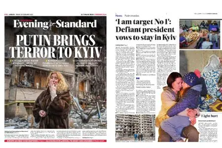 London Evening Standard – February 25, 2022