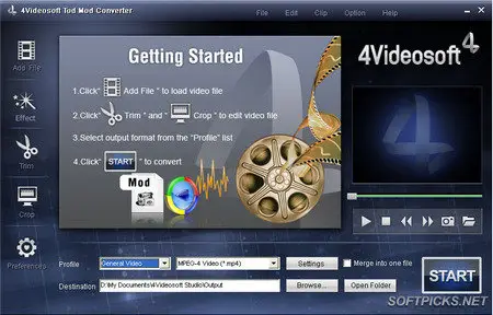 4Videosoft Tod Mod Converter v3.2.06