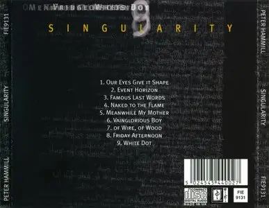 Peter Hammill - Singularity - 2006