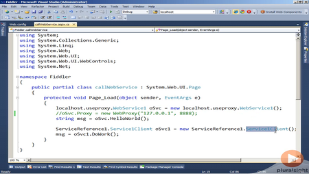 Pluralsight - Fiddler with transcripts