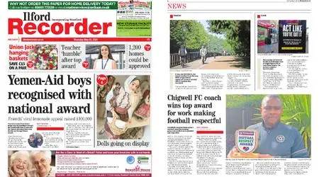Wanstead & Woodford Recorder – May 27, 2021