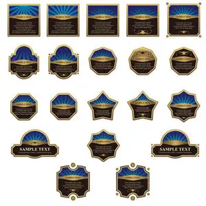 Classic Labels Vector