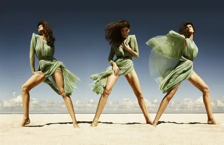 Laetitia Casta by Miguel Reveriego for Vogue Spain April 2012
