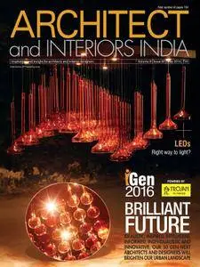 Architect and Interiors India - May 2016