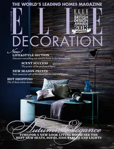 Elle Decoration UK - October 2013