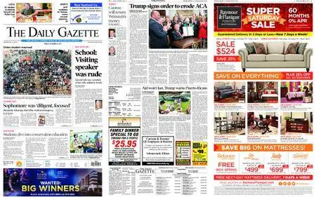 The Daily Gazette – October 13, 2017