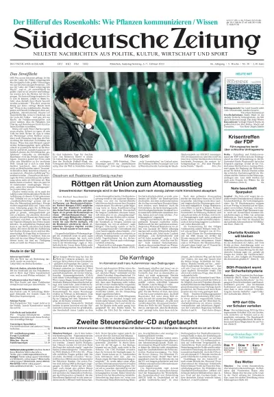 Sueddeutsche Zeitung vom 06.02.2010