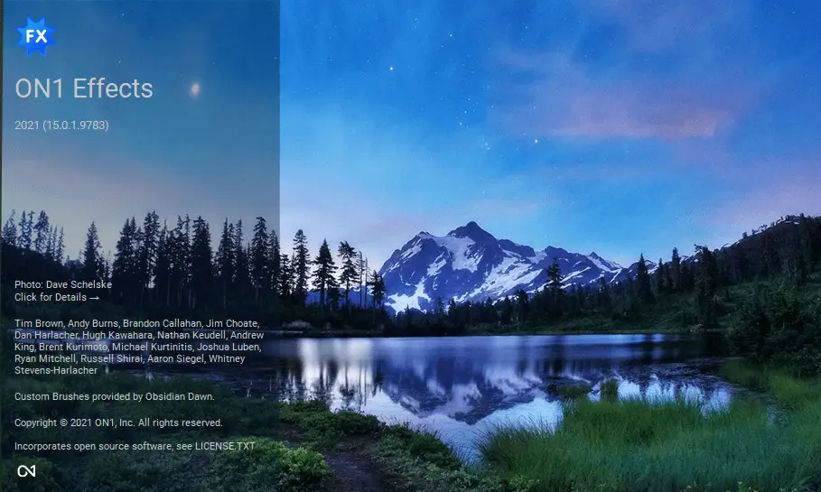 ON1 Effects 2021.1 v15.1.0.10035 (x64) Multilingual Portable