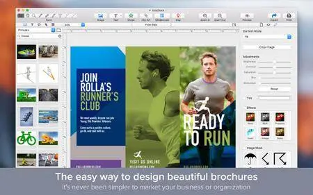 Brochure Maker 1.1.0 Multilingual Mac OS X