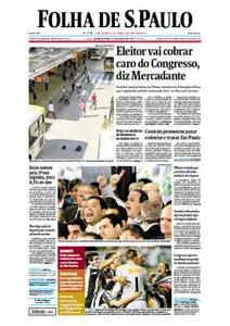  Jornal Folha de São Paulo - 11 de julho de 2013 - Quinta