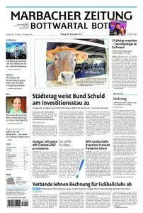 Marbacher Zeitung - 29. Dezember 2017
