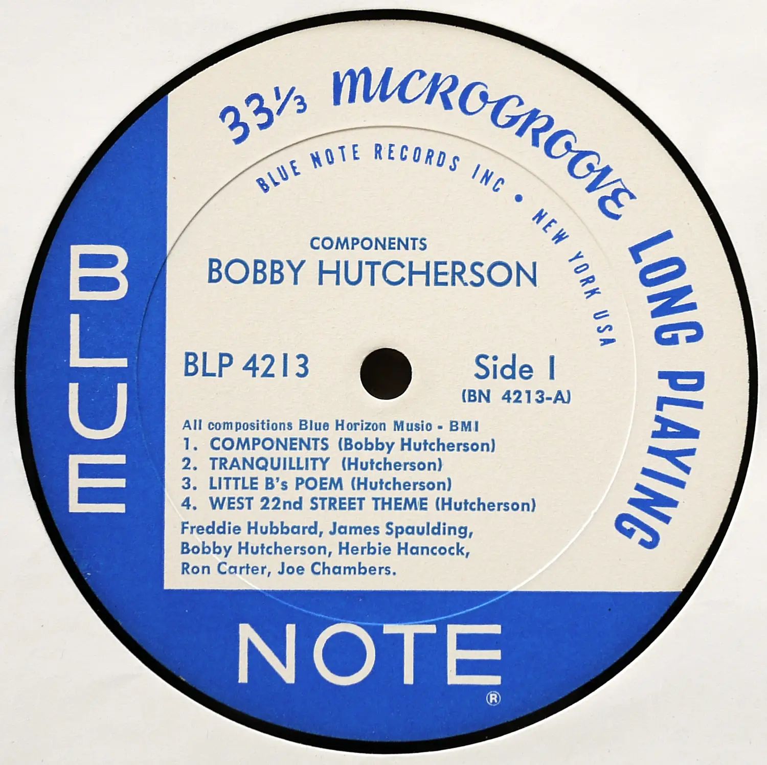 Bobby Hutcherson - Components (Blue Note RVG Original Mono) Vinyl rip in 24 Bit/96 Khz + CD