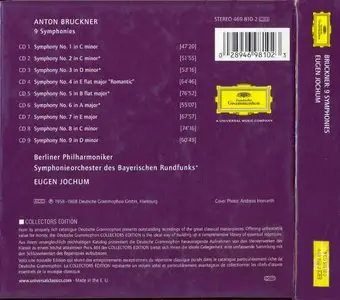 Bruckner - 9 Symphonies - Eugen Jochum (2003) [9CD BoxSet] {Deutsche Grammophon Collectors Edition}