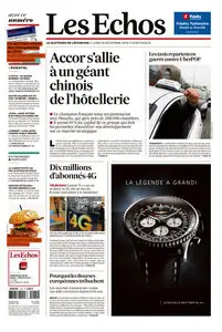 Les Echos + les Echos Business Du Lundi 15 Decembre 2014