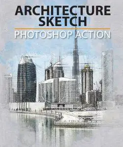 GraphicRiver - Architecture Sketch Photoshop Action