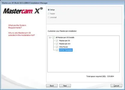 Mastercam X9 Build 18.0.11898.0 (x64)
