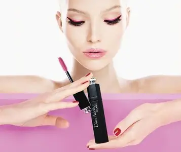 Sasha Luss - Dior Addict beauty campaign Spring/Summer 2014 by Steven Meisel