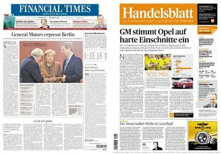 Handelsblatt & FinancialTimesDeutschland vom 05.11.2009