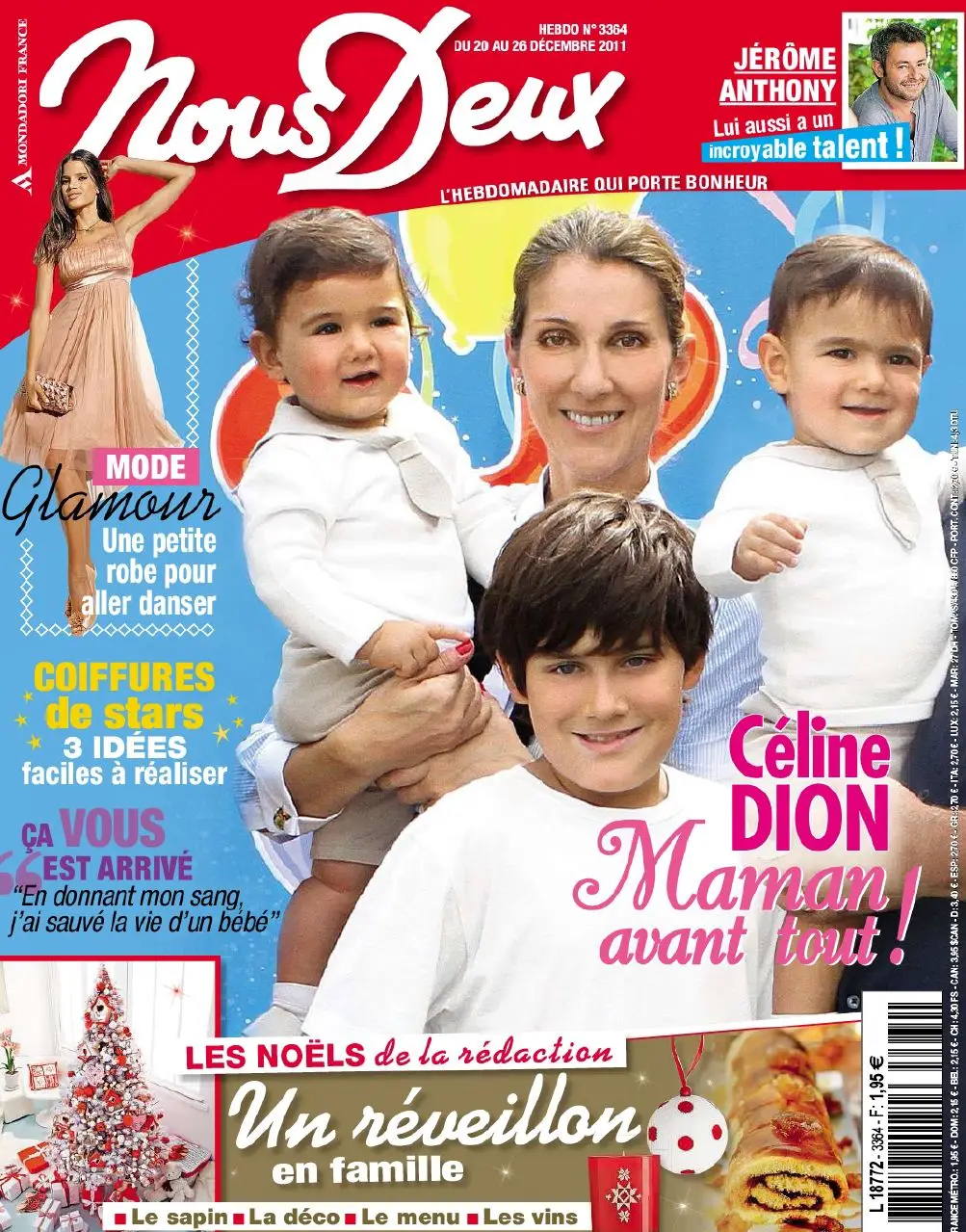 Nous Deux N° 3364 du 20 au 26 Décembre 2011