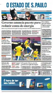  Jornal O Estado de São Paulo - 27 de julho de 2012 - Sexta
