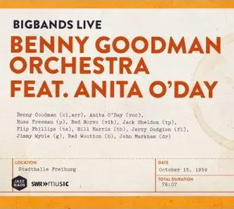 Benny Goodman Orchestra Feat. Anita O'Day - Big Bands Live (2012)