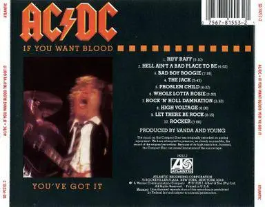 AC/DC - If You Want Blood You've Got It (1978)