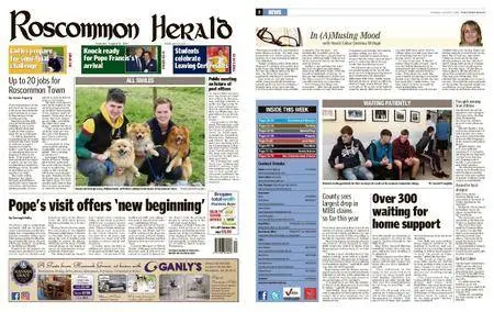 Roscommon Herald – August 21, 2018