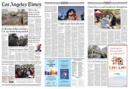 Los Angeles Times – March 31, 2022