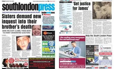 South London Press – August 28, 2020