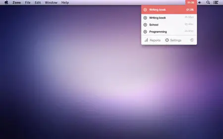 Zone v2.0.2 Mac OS X