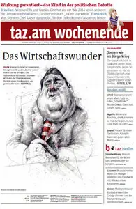 Tageszeitung TAZ vom 03 Mai 2014