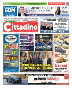 Il Cittadino Canadese - 12 Giugno 2024