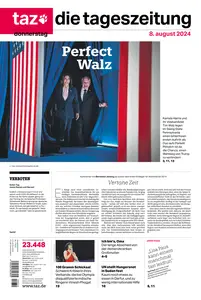 taz die tageszeitung  - 08 August 2024