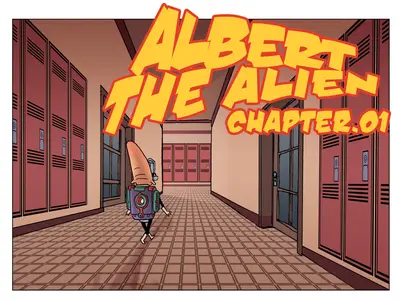 Albert the Alien 001 (2013) (Trevor Mueller - digital-HD