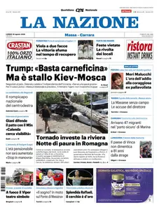 La Nazione Massa Carrara - 25 Agosto 2025