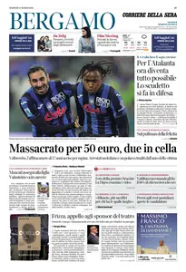 Corriere della Sera Bergamo - 11 Marzo 2025