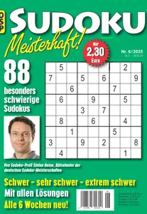 Sudoku Meisterhaft - No.6 2025