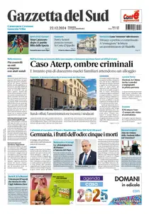 Gazzetta del Sud Catanzaro - 22 Dicembre 2024