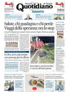 Quotidiano di Puglia Taranto - 27 Novembre 2024