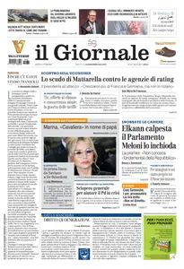 il Giornale - 31 Ottobre 2024