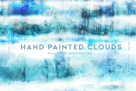 EE - Hand Painted Clouds TR8RL9G