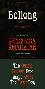 EE - Bellong - Horror & Halloween Font LHBA76C