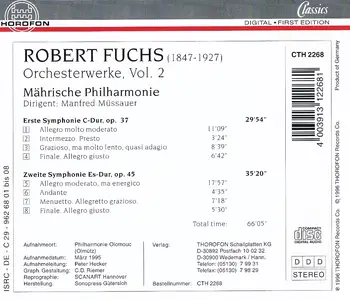 Moravian Philharmonic Orchestra, Manfred Müssauer - Robert Fuchs: Orchestral Works, Vol. 2 (1996)