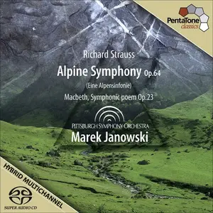 Marek Janowski, Pittsburgh Symphony Orchestra - Richard Strauss: Alpine Symphony; Macbeth (2009)